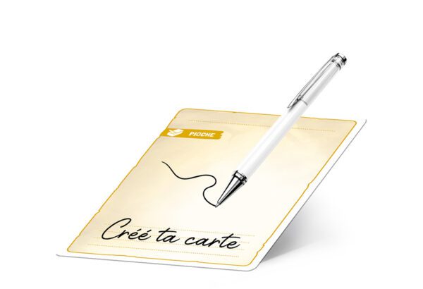 Carte à créer - Pioche vierge