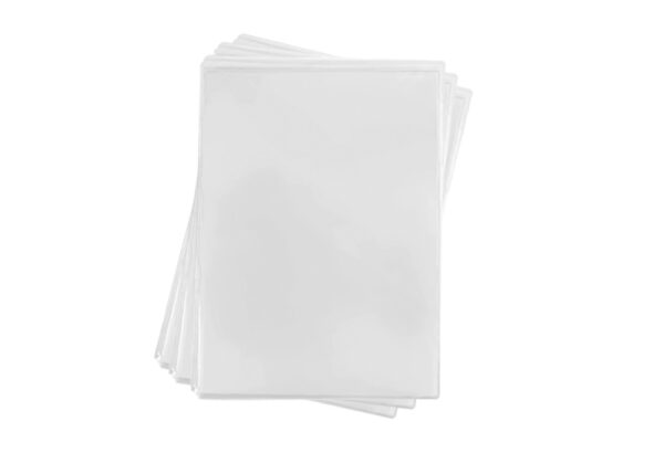 100 Pochettes de protection transparentes